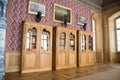 The antechamber of the DuchessÃ¢â¬â¢s apartments in Rundale Palace, Latvia